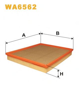 WIX FILTERS wa6562 -  Воздушный фильтр